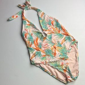 Gianni Bini Tropical One Piece Swimsuit